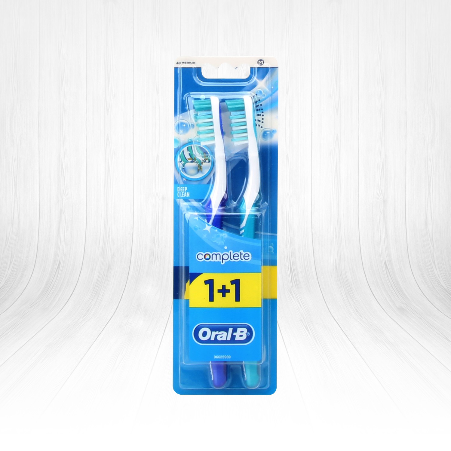 OralB Complete Manuel Diş Fırçası li MaviYeşil